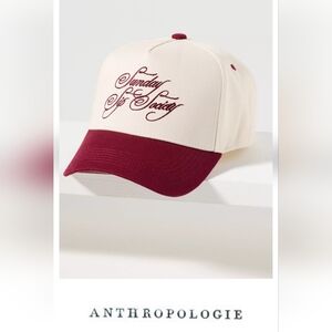 Anthropologie Kenz Kustomz Sunday Sips Trucker Hat